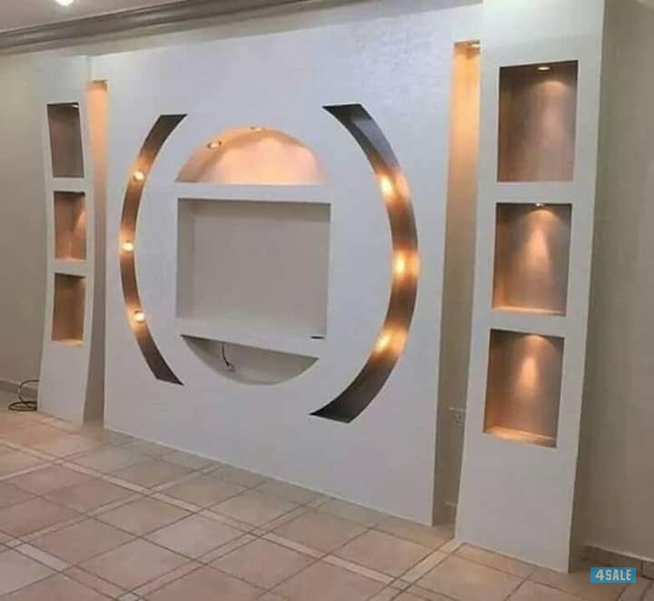 جبسم بورڈ بارتیشن دیکور جبس خصوصی نظام امریکی3