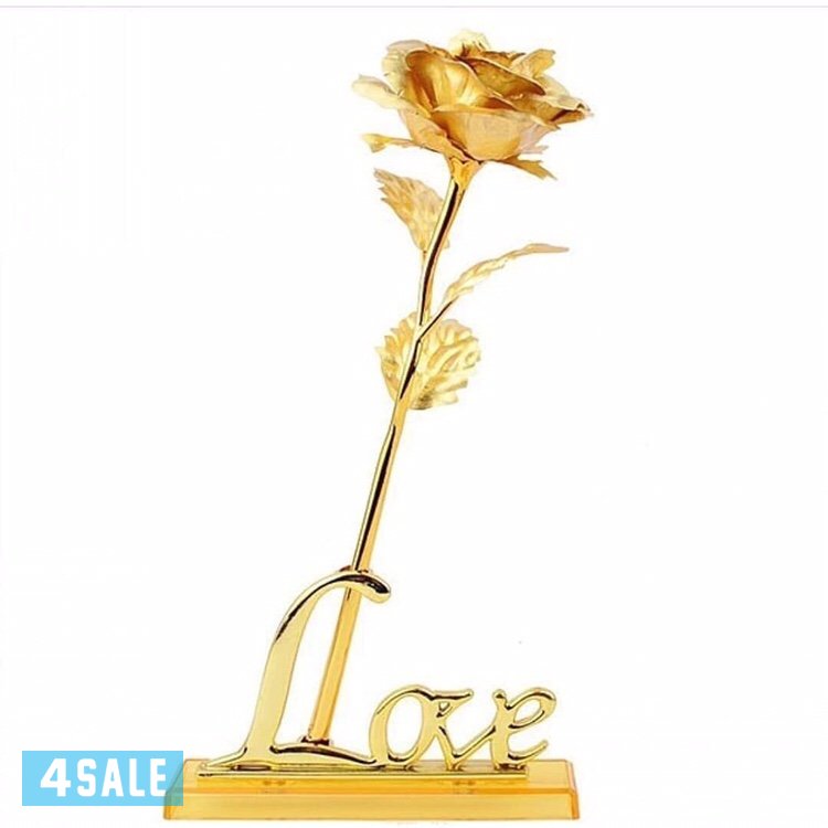 عقد اللؤلؤ +  ورد مطلي ذهب عيار 246