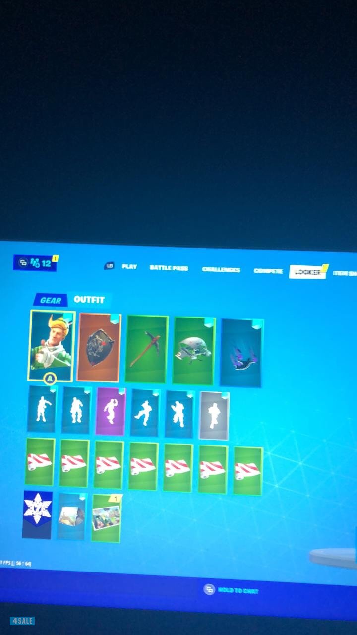 حساب فورت نايت نادر0