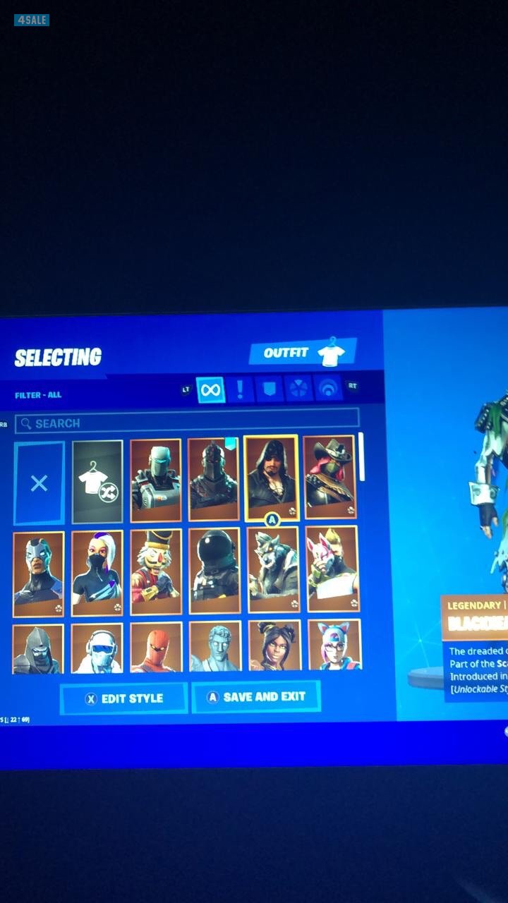 حساب فورت نايت نادر1