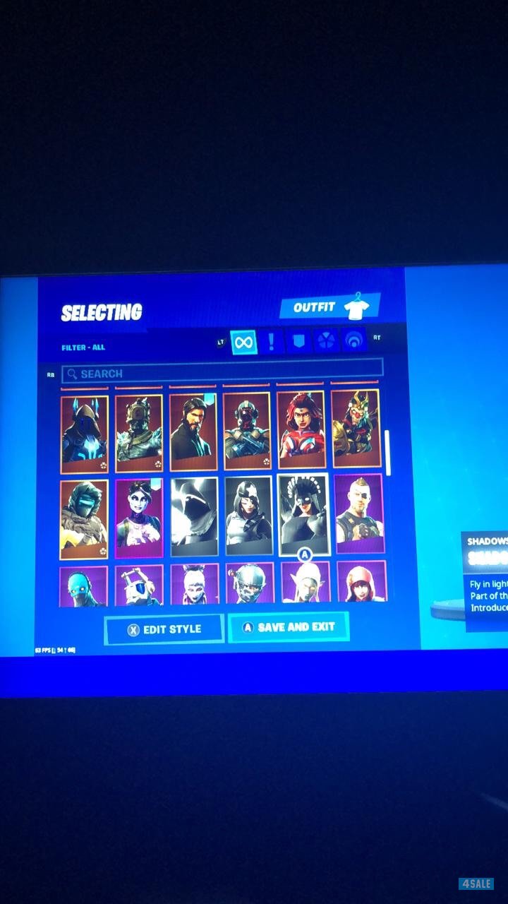 حساب فورت نايت نادر3