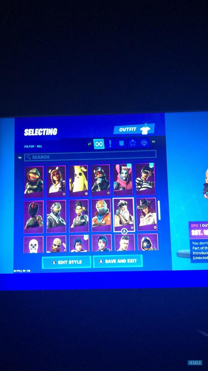 حساب فورت نايت نادر5