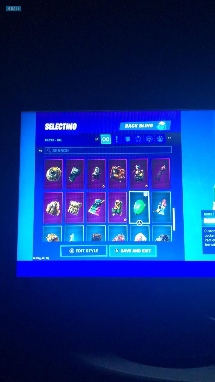 حساب فورت نايت نادر8