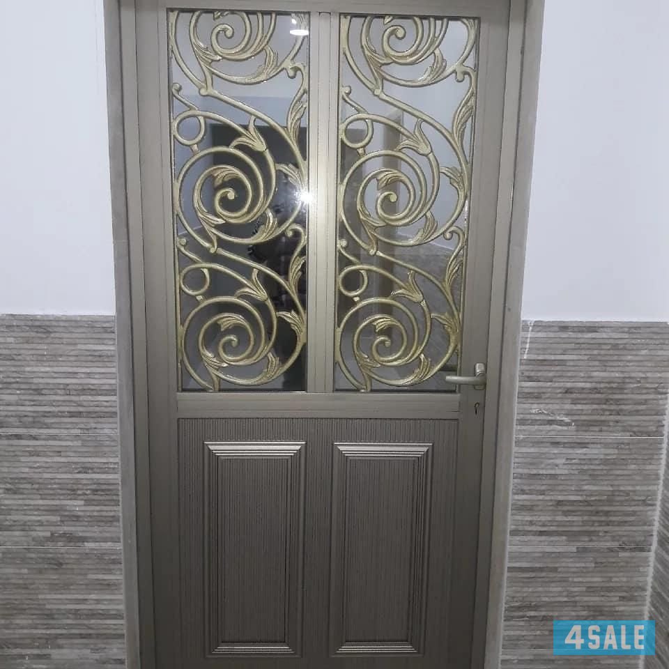 ابواب شابك شتر مدخنه جام ديكورات مطابخ باللون تصليىع المنزل كل المونيم2