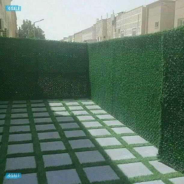 تنسيق الحدائق وزرع تيل طبيعى وتركيب تيل الصناعي10