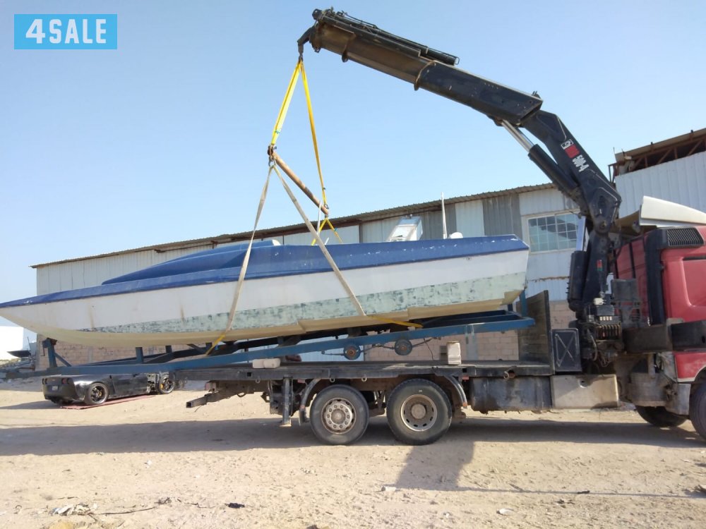 نقل قوارب ، طراريد جميع الاحجام ، كنتينرات ، شاليهات ، خزانات ..0