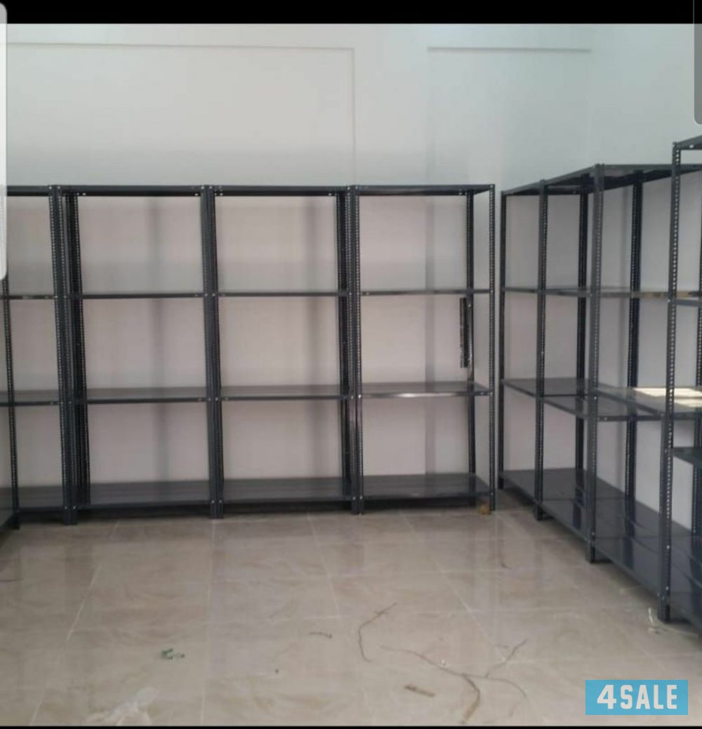 ارفف تخزين لجميع المخازن بقياسات والوان متنوعة حسب طلبكم2