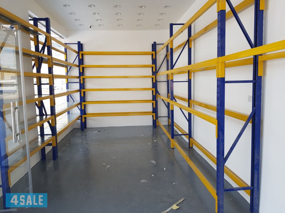 ارفف تخزين لجميع المخازن بقياسات والوان متنوعة حسب طلبكم5