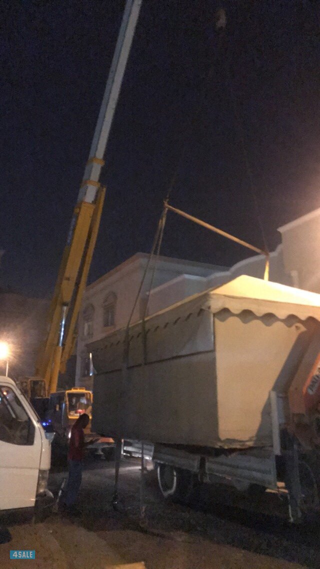 نقل ورفع وتنزيل خزانات ،شاليهات ،كنتينرات ،جنريترات الخ8