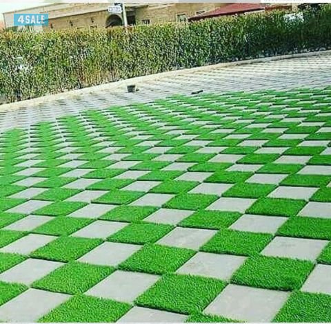 بلاط وكربستون جميع انواع الرسومات براكن حدائق مزارع نجيل صناعي2