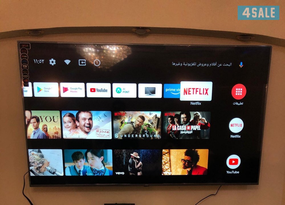 ستاندات ثابتة ومتحركة ستاندات ارضية ارجل تلفزيونات توصيل 24 ساعة4