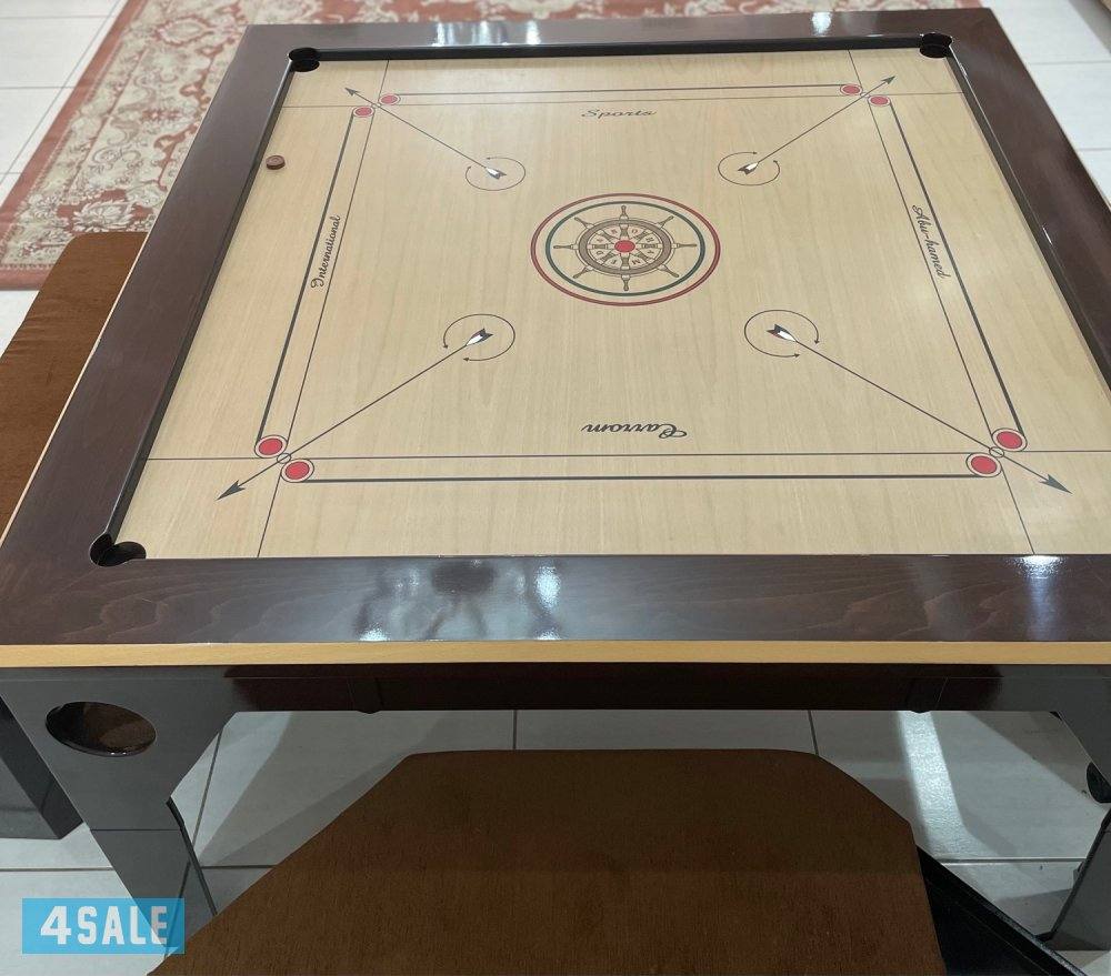 للبيع طاولت كيرم الحجم الأولمبي تفصال بو حامد نضيفه جداً3