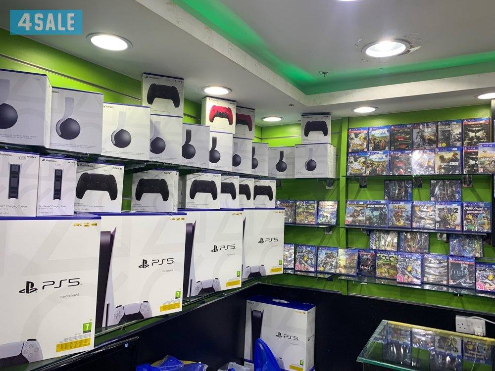 متوفر جميع اجهزة بلايستيشن 5/4/3/1pc  الاكسسوارات يدات سماعات0