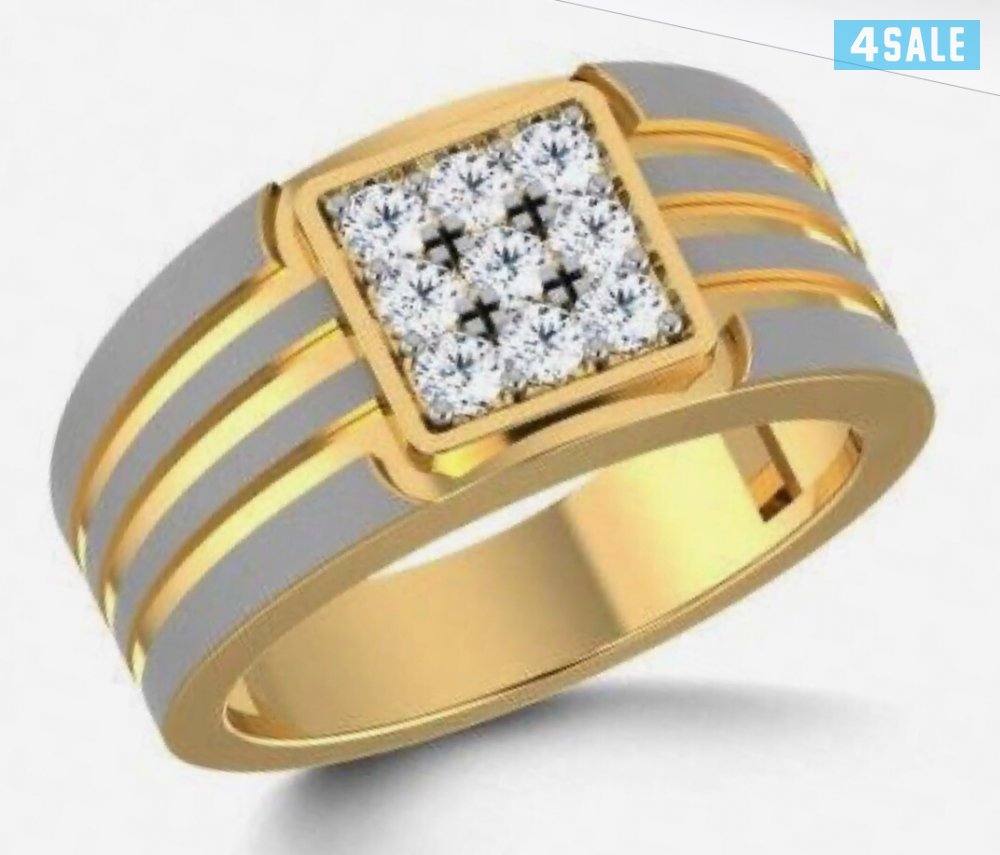 خاتم الماس رجالي3