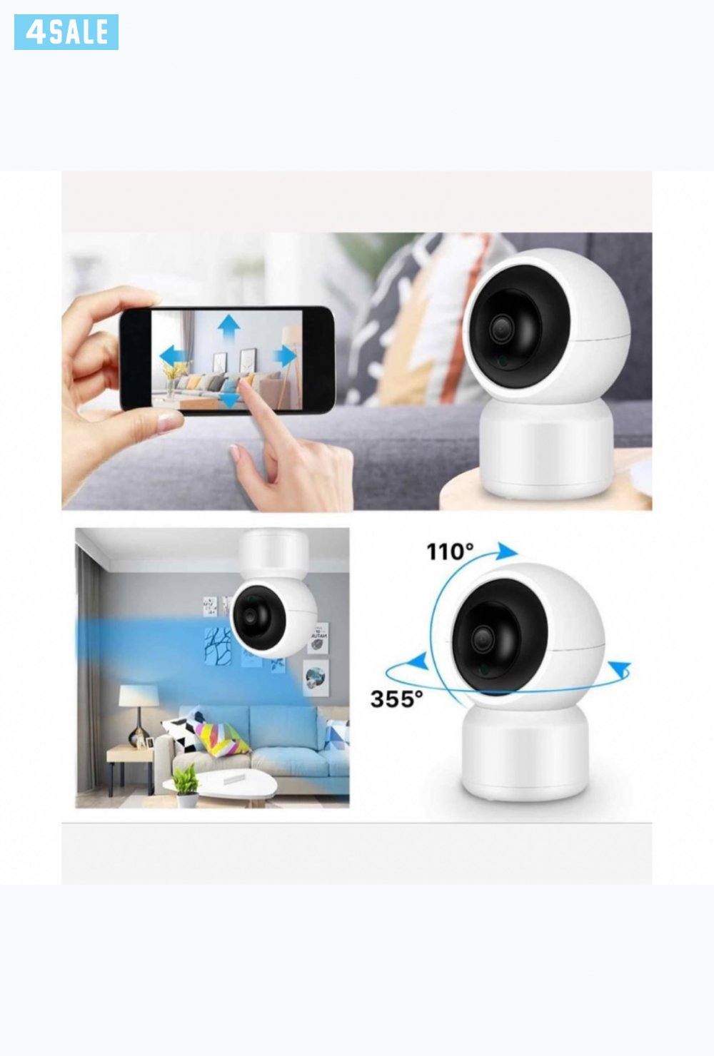 تركيب كاميرات داخلية واي فاي للاطفال والخدم عبر 📱0