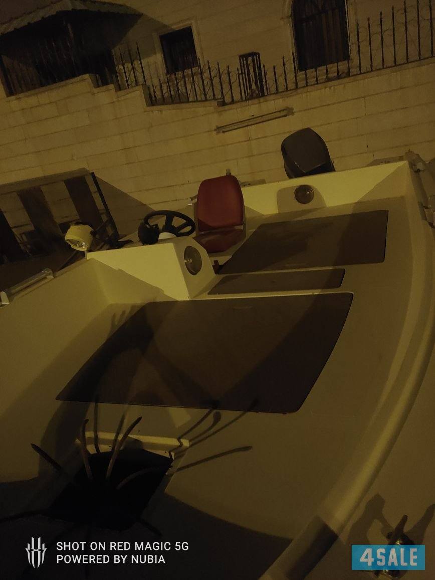 للبيع طراد الروضان مديل٩٩المكينة مو شغال3