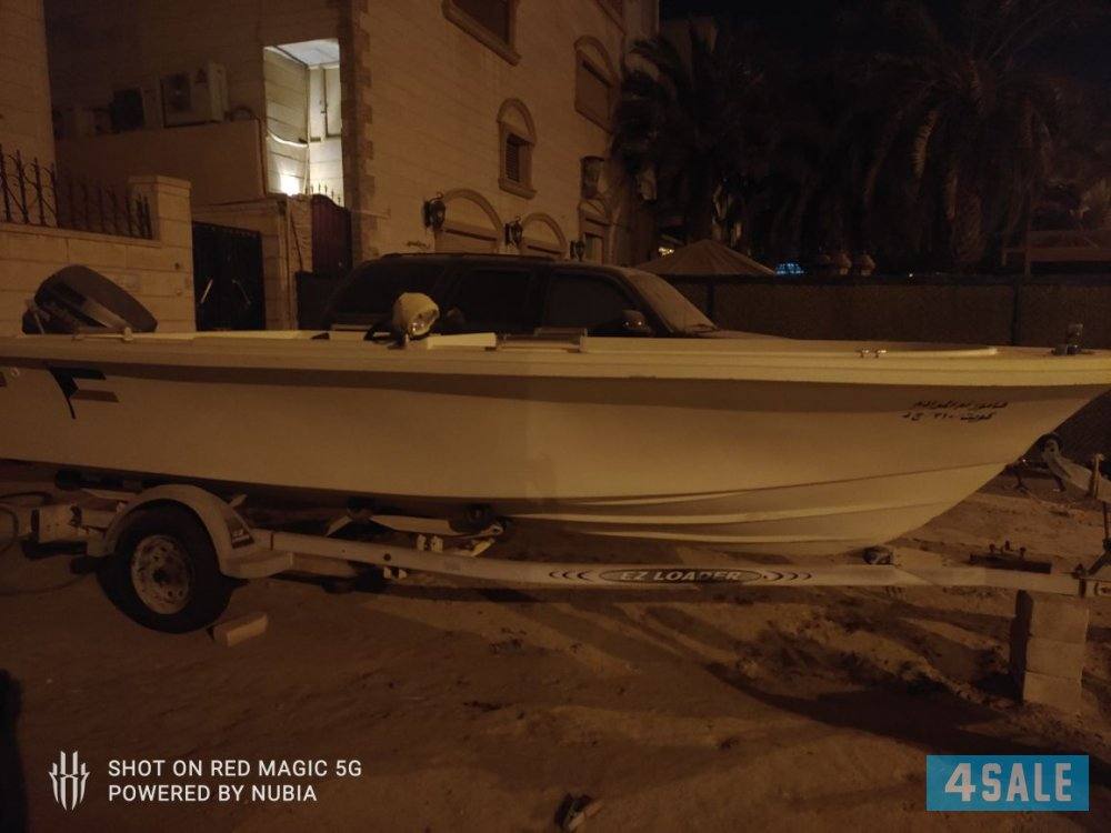 للبيع طراد الروضان مديل٩٩المكينة مو شغال5