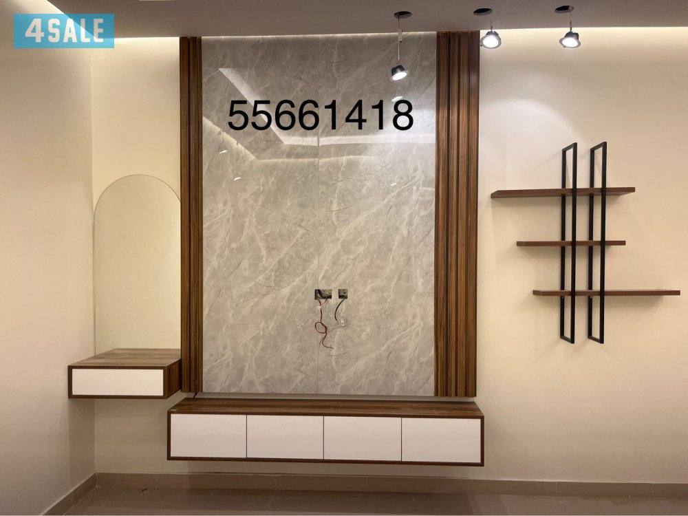 نجار ديكور محترف   تنفيذ حسب الطلب غرف نوم كبدات ديكور tv0