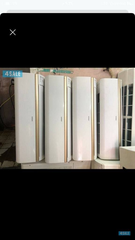 نبيع جميع أنواع وحدات التكييف المستعمله مع التوصيل والتركيب والكفاله0