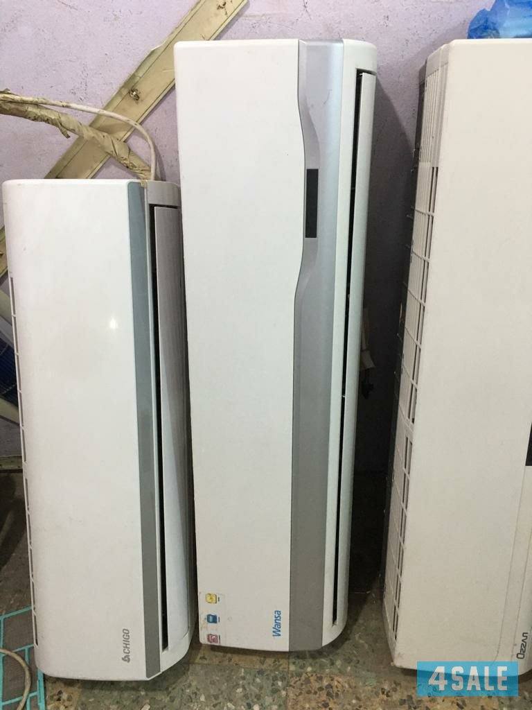 نبيع جميع أنواع وحدات التكييف المستعمله مع التوصيل والتركيب والكفاله3