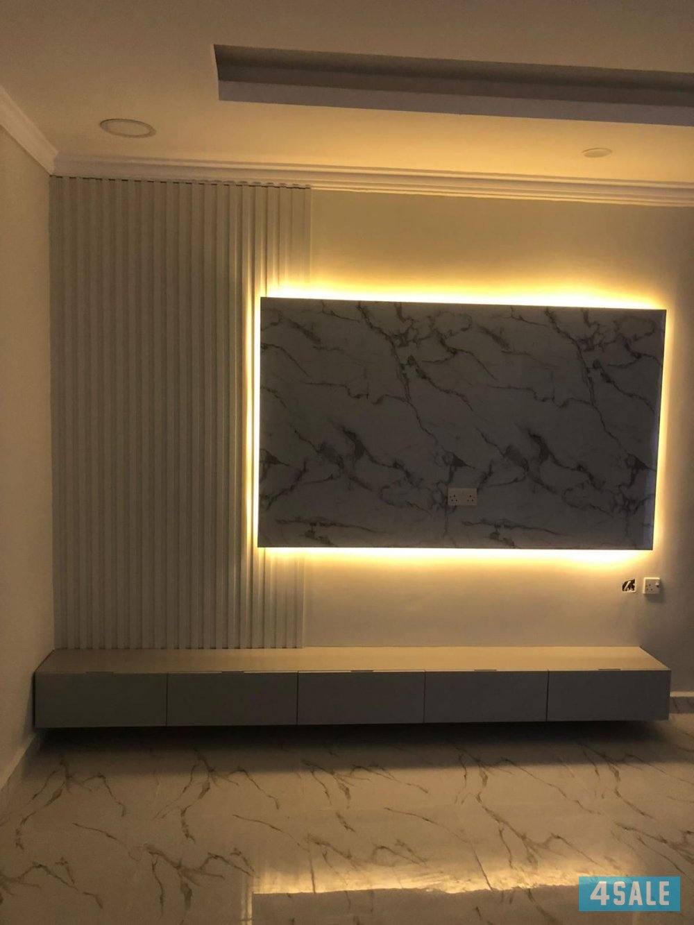 اصباغ جميع انواع الاصباغ ديكورات جبس بورد ورق جدران دقه فالعمل0