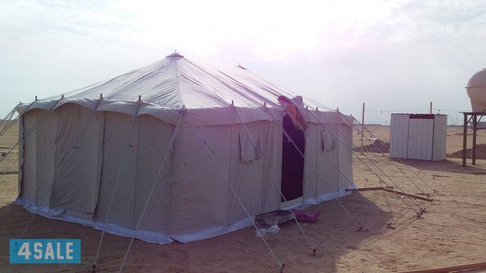 تركيب خيام وبيوت شعر وخيام الصباح والنمران وخيام الفك والتركيب1