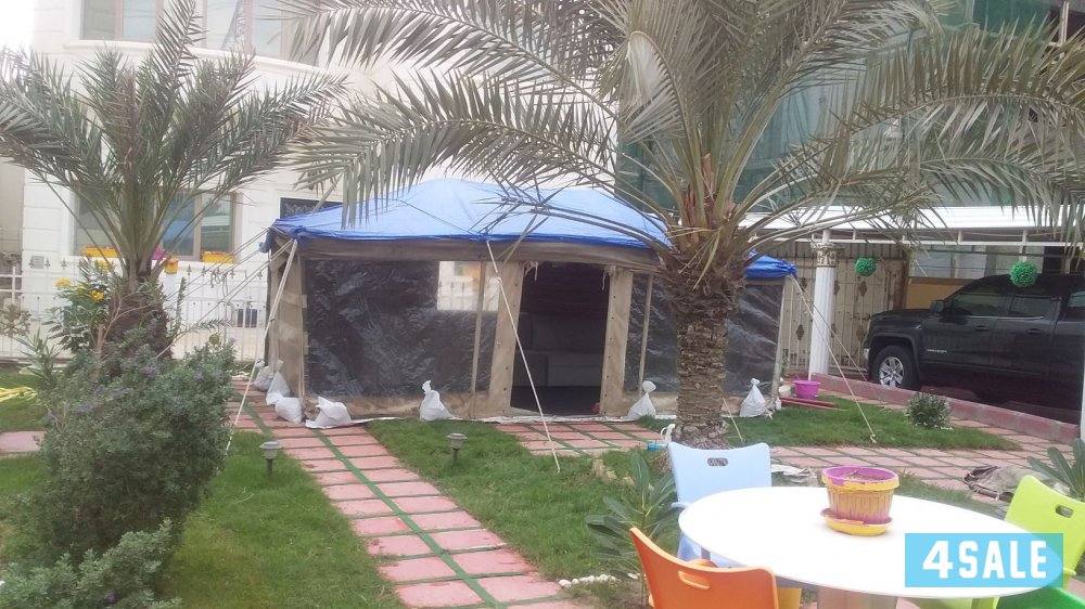 تركيب خيام وبيوت شعر وخيام الصباح والنمران وخيام الفك والتركيب3