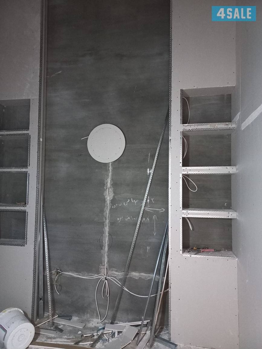 معلم جبس امبورد طوف جبس امبورد اسقف جبس امبورد اسقف 60x60 اسمنت بورد2