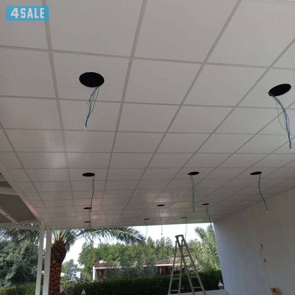 معلم جبس امبورد طوف جبس امبورد اسقف جبس امبورد اسقف 60x60 اسمنت بورد3