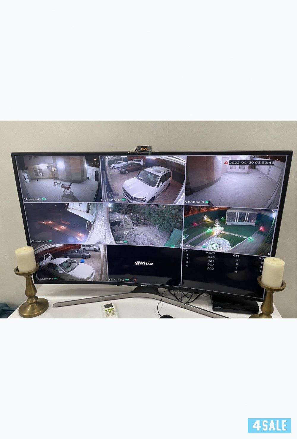 تركيب احدث انواع الكاميرات الداخلية والخارجية عبر الهاتف0