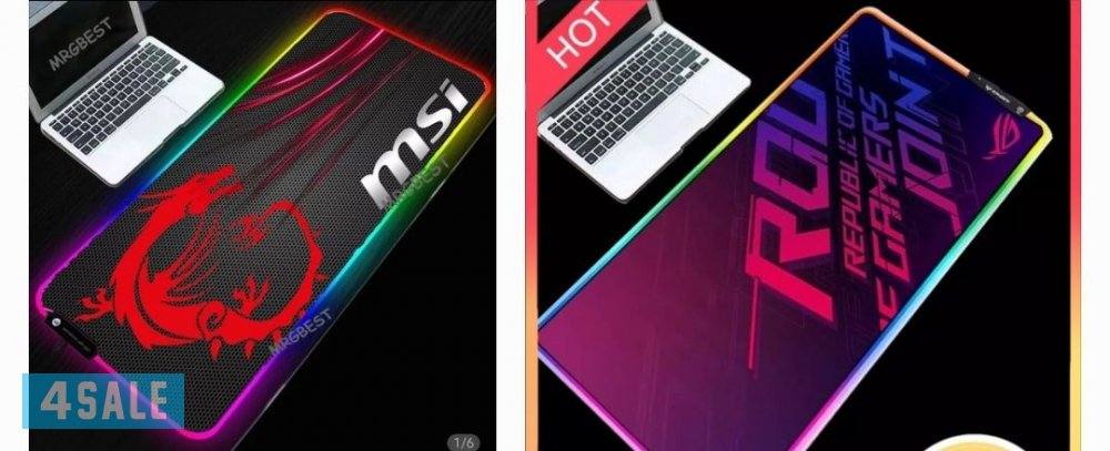 ماوس باد RGB حجم كبير Mouse pad3