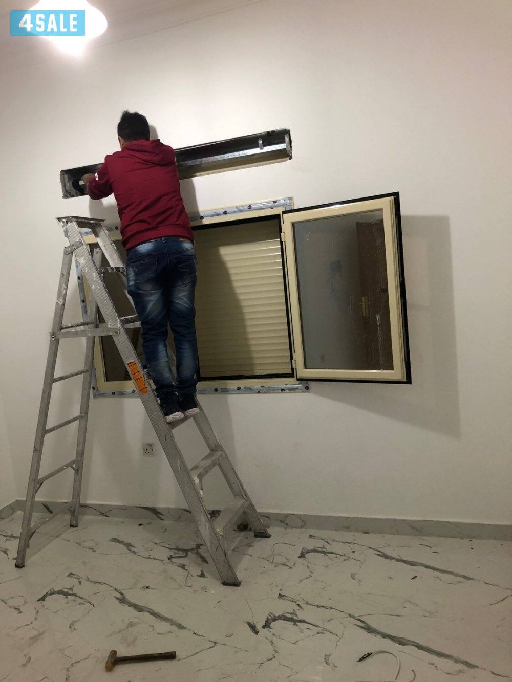 🇰🇼 glass door 🏘️🚪 and window 💪🪟 rooling suttarAll Kuwait work😃2