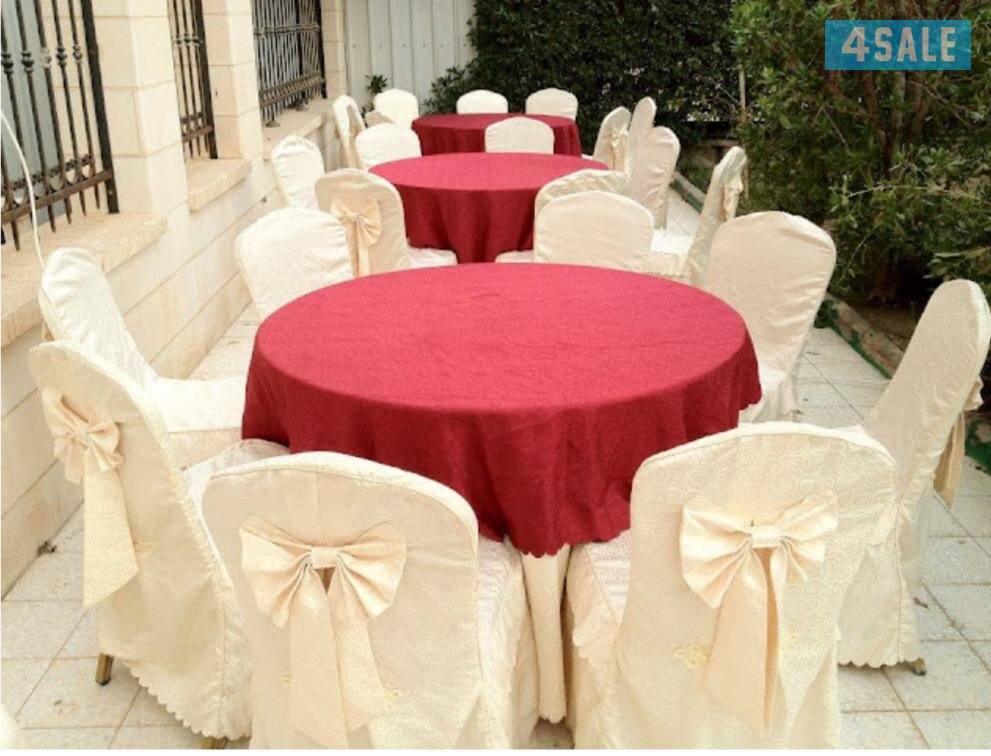 تاجير كراسي وطاولات وتصوير وكوشه نسائي وتسكيرات5