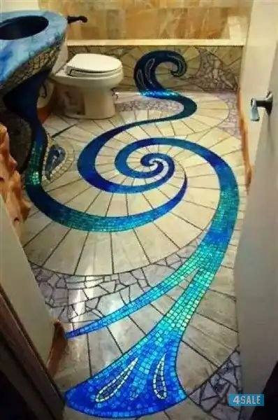 تركيب سراميك جرانيت تركيب بورسلان حمامات معلم باكستاني0