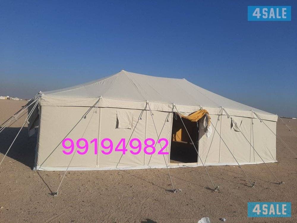 للبيع خيام جديد باكستاني ٣ طبقات خام مشمع درجه اول ٢٤ ملي2