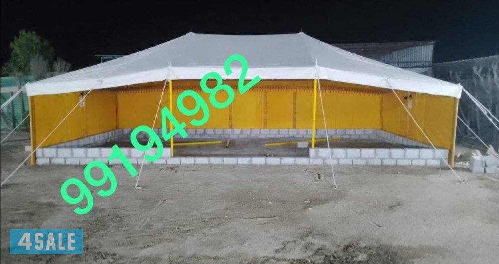 للبيع خيام جديد باكستاني ٣ طبقات خام مشمع درجه اول ٢٤ ملي3