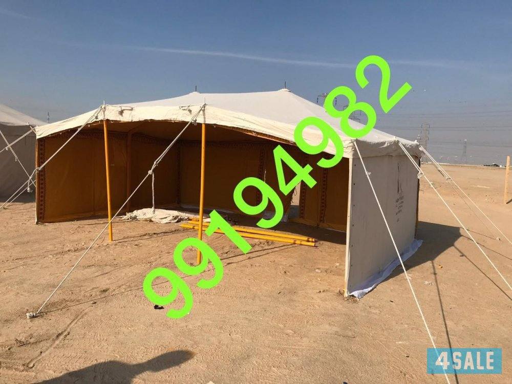 للبيع خيام جديد باكستاني ٣ طبقات خام مشمع درجه اول ٢٤ ملي4