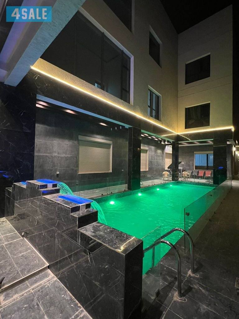 للايجار شاليه برايفت صف أول على البحر مباشره4