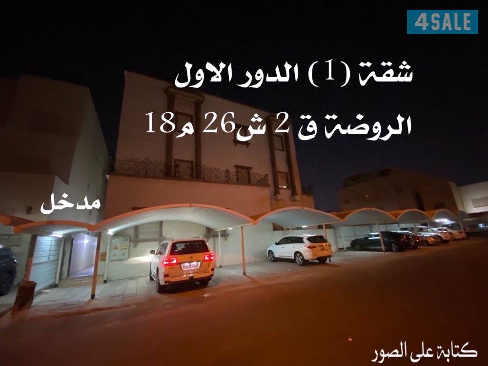 للايجار شقة بالروضة1