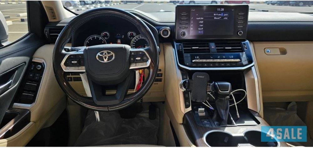 لاند كروز٢٠٢٢شرط الفحص بالكامل قبل للمساومه بالمعقول ايرو من غير تيربو3