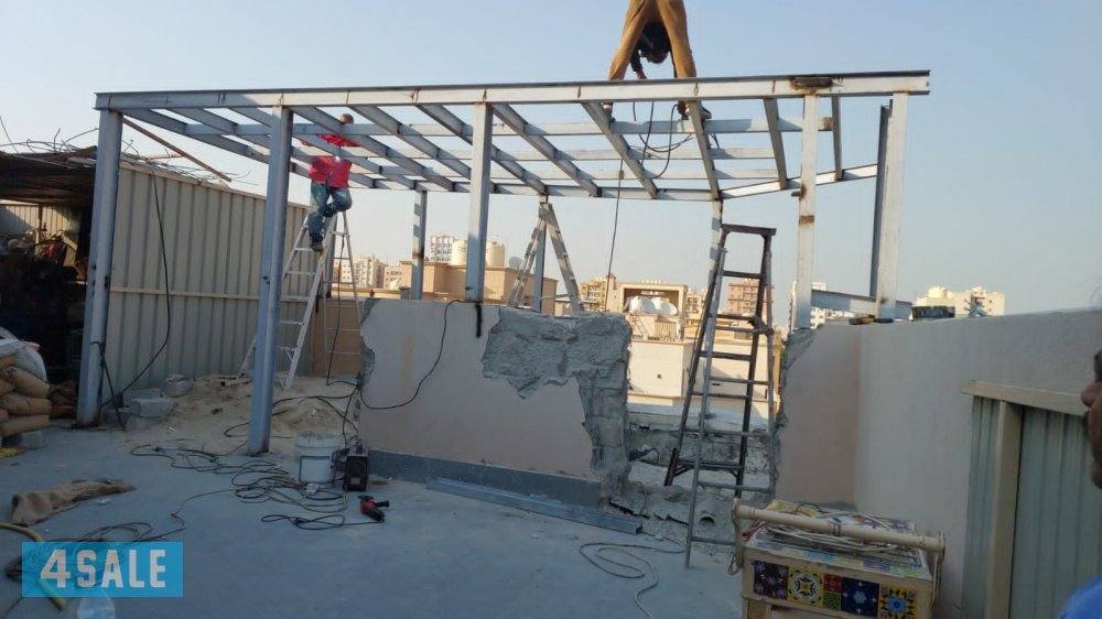 مقاول حداد ایرانی اعمال مخازن و غرفه دیوانیه و اسوار اعمال اچ بیم و۔۔0