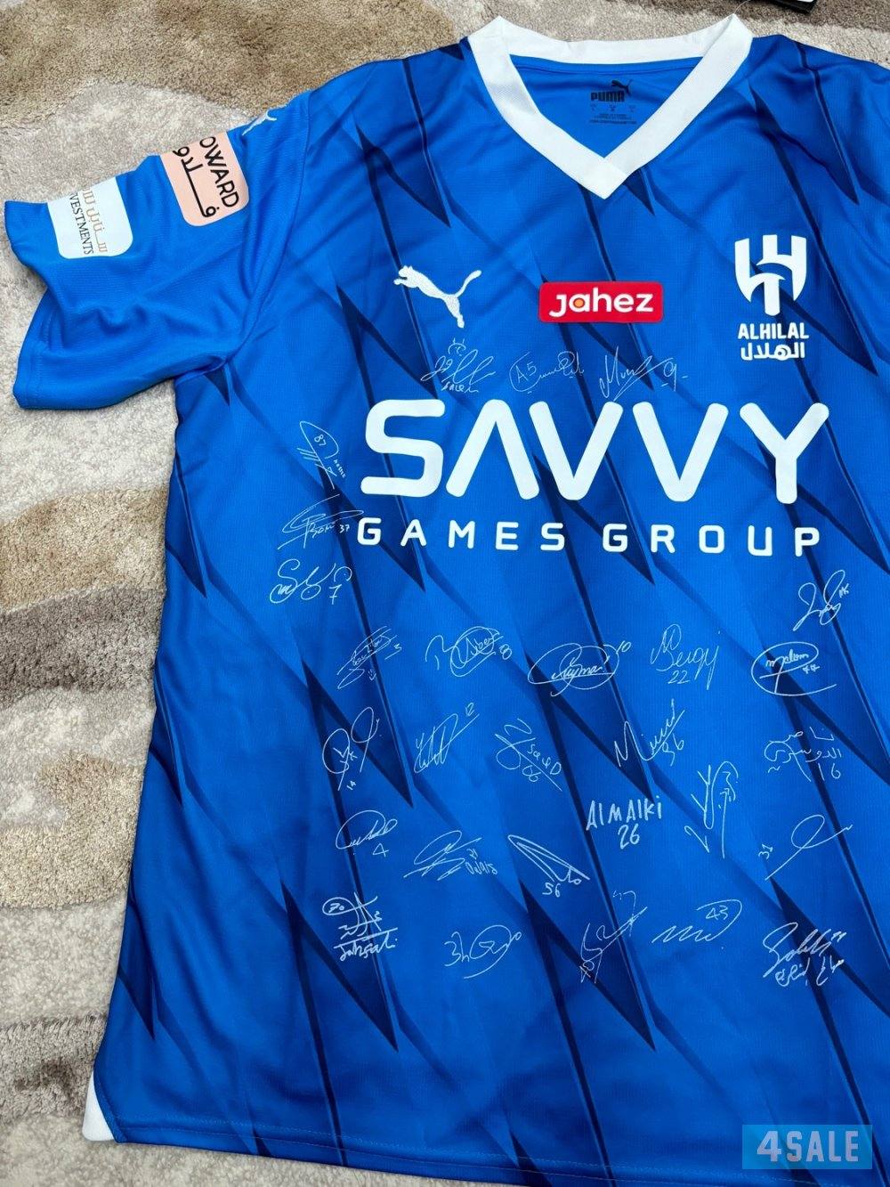 تي شيرت الهلال موقع من كل اللاعبين2