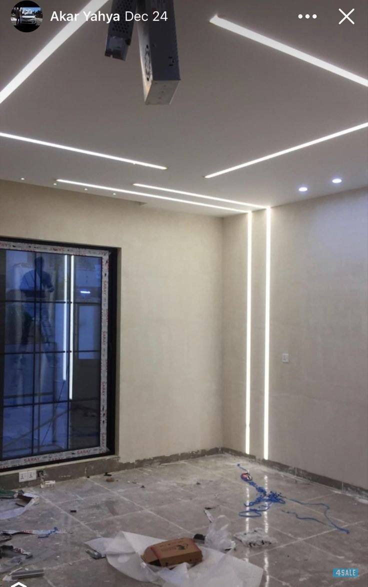 معلم باكستاني جبسم بورد سينمت بورد بارتيشن ديكور جبس جبسم بورد قواطع0