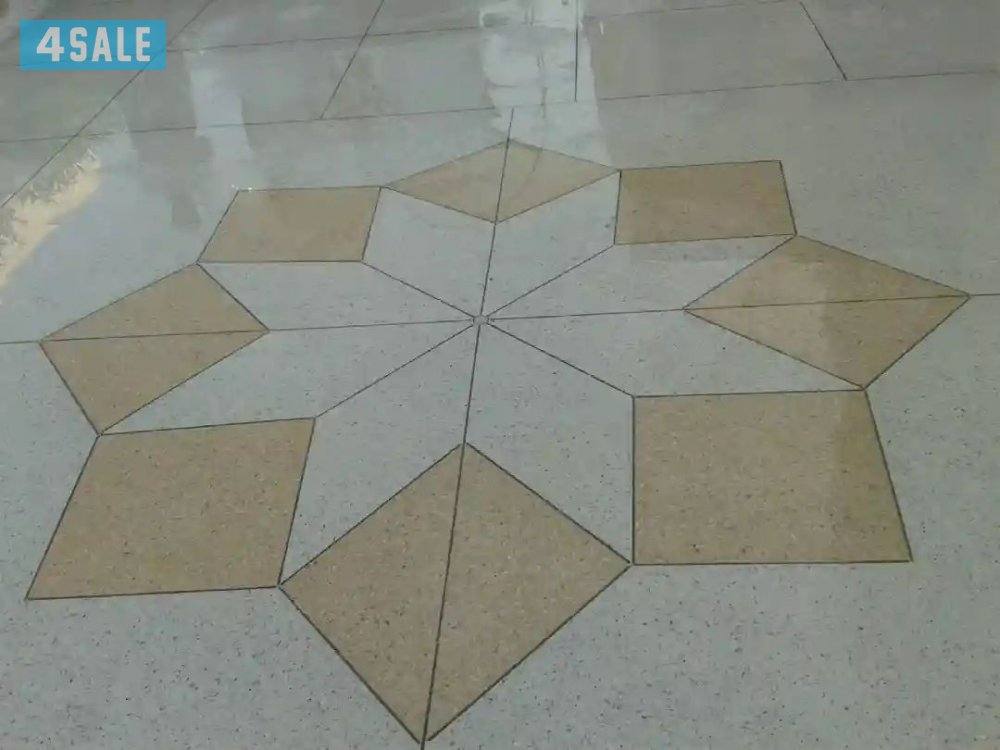 عمل المزيكا جلي وتلميع ارضيات الكاشه والرخام والموزايك  والسكريت0