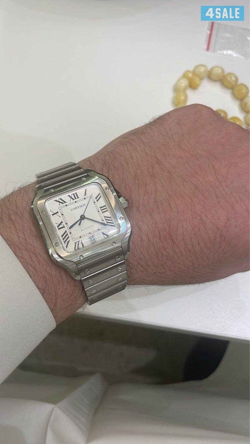 ساعة كارتير سانتوس اكبر حجم موديل ٢٠٢٣1