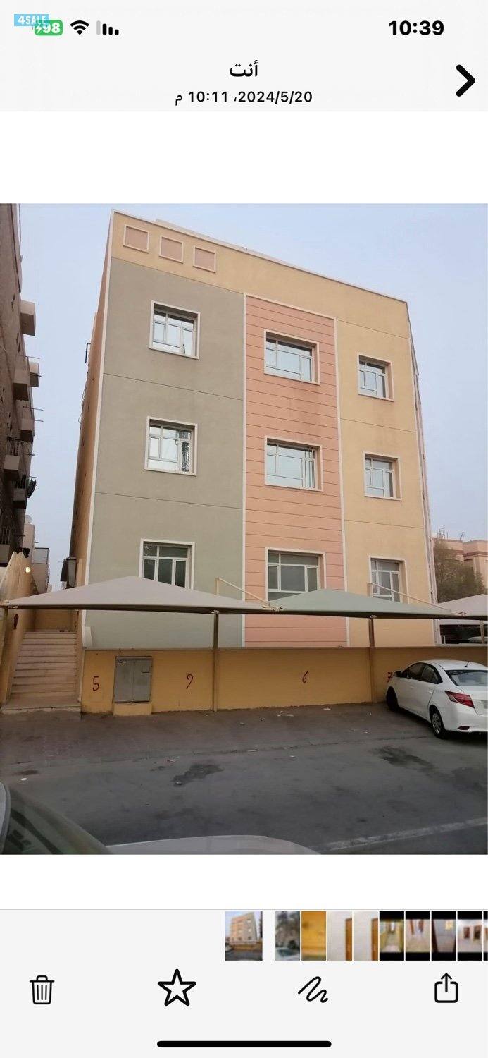 شقة غرفتين وصالة منهم ماستر وحمام ومطبخ مقابل الجمعية3