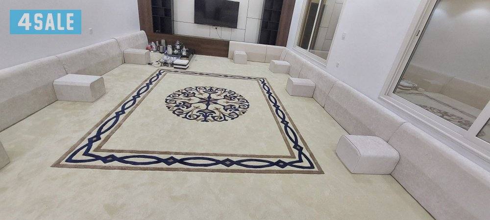 زل للبيع سجاد تفصال حفر يدوي باركيه ثيل زراعي مساند ضهر4