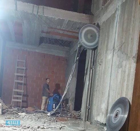 قص وتثقيب الخرسانه بالليزر10