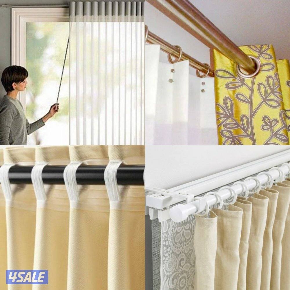 تركيب ستائروبرادى في جميع مناطق الكويت lnstallation of curtains and b3