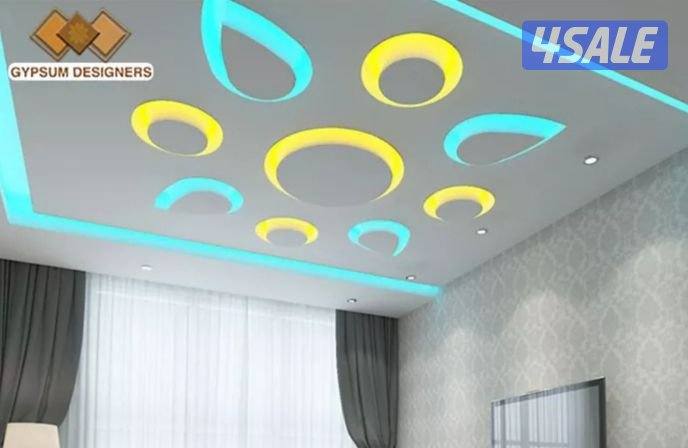 معلم دیکور و جبسم بوردبارتشین سمینت بورد 'نظام امریکی دیکور2